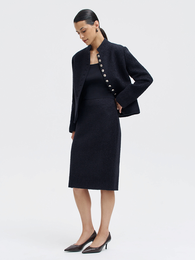 LSWN-032015 Юбка (черный, S)