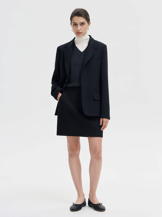 LSWN-032007 Юбка (черный, S)