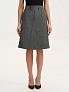 Юбка миди из шерсти