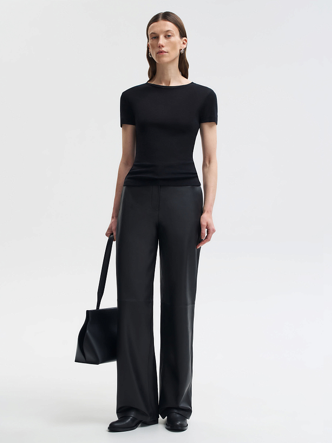 LSWN-262011 Футболка (черный, XS)