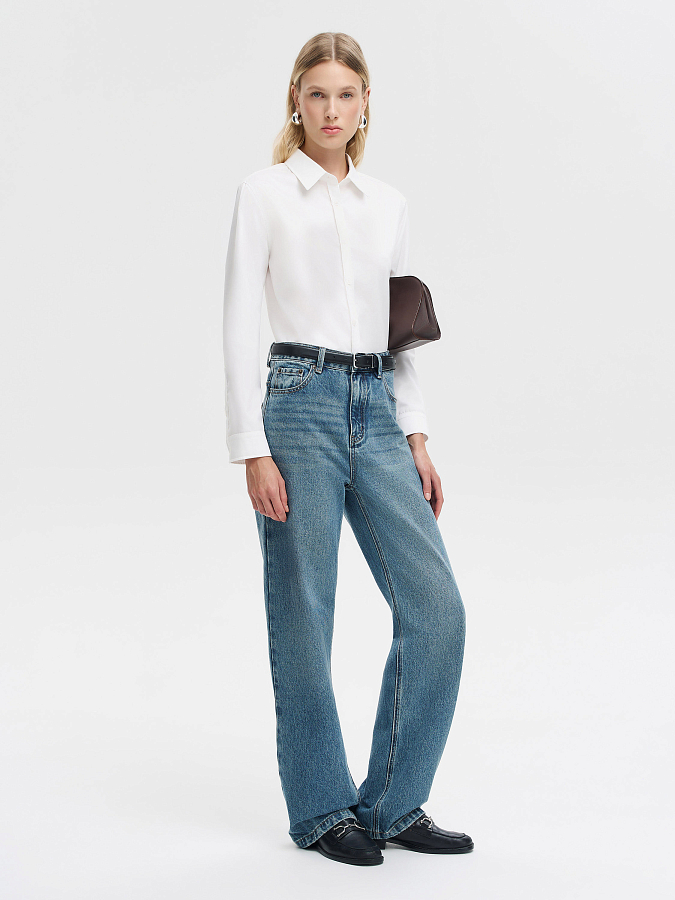 LSWN-102014 Рубашка (белый, S)