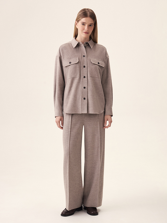 LWWS-102006 Рубашка (бежевый, XS)