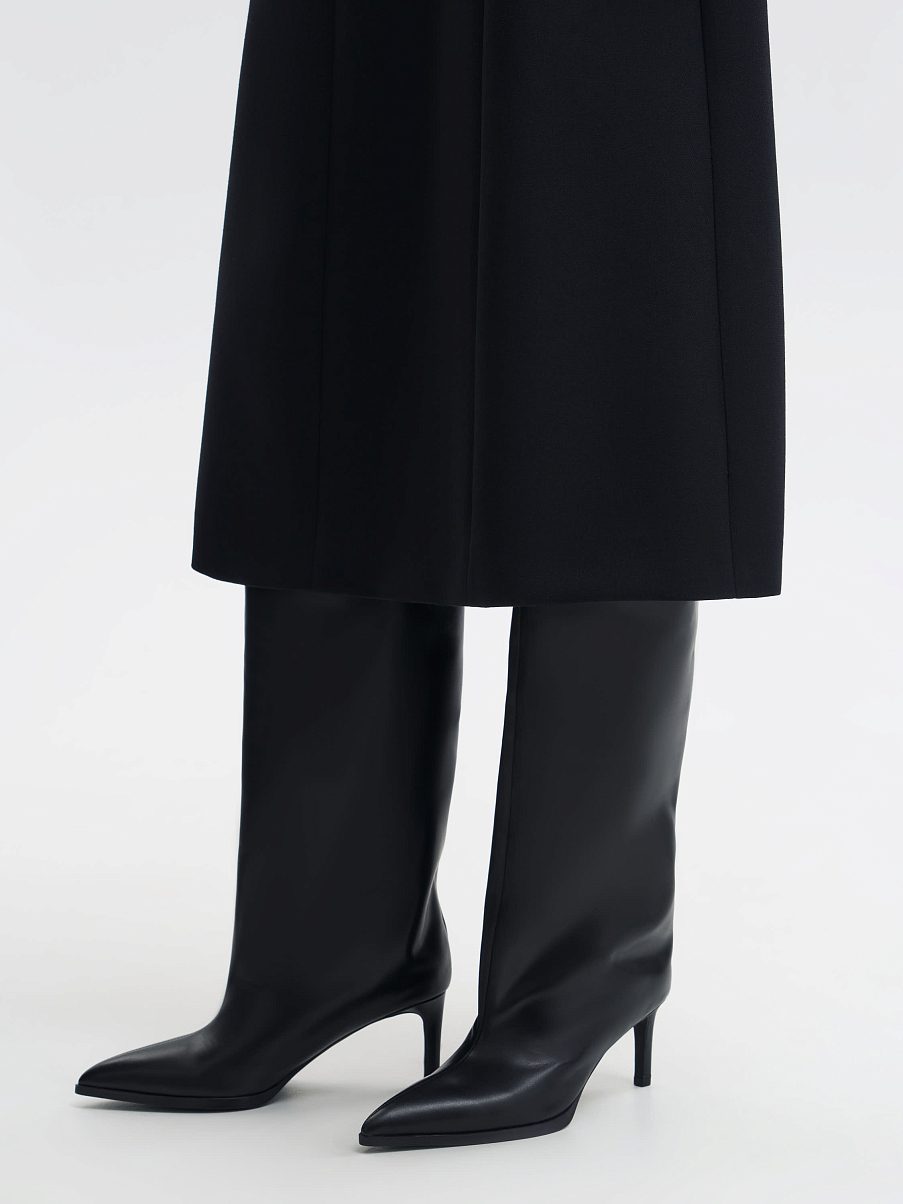 Сапоги из кожи