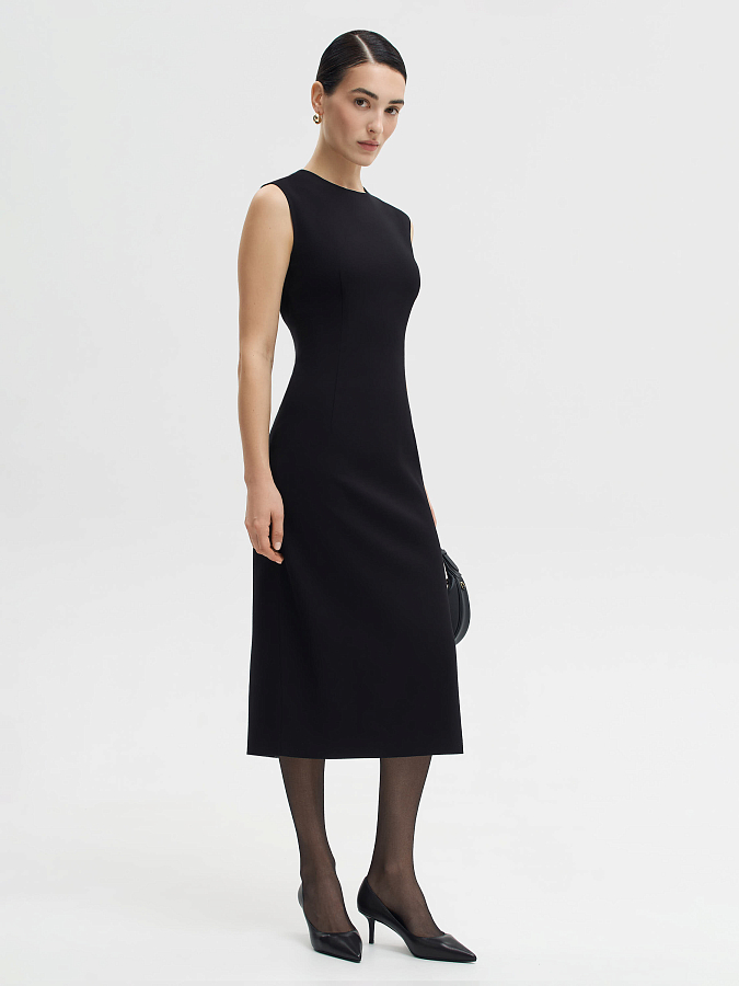 LSWN-022023 Платье (черный, XS)