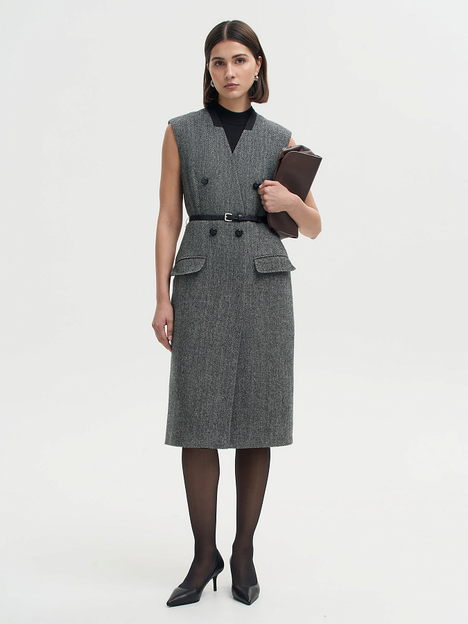 LSWN-022036 Платье (черный, M)