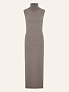 Платье трикотажное из шерсти мериноса