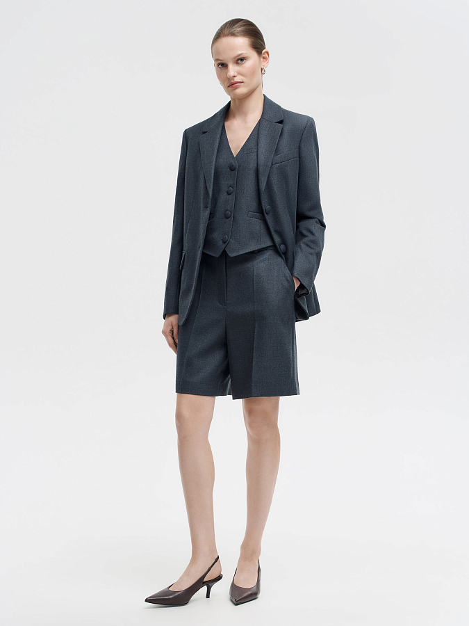 LSWN-172001 шорты (темно-серый, XS)