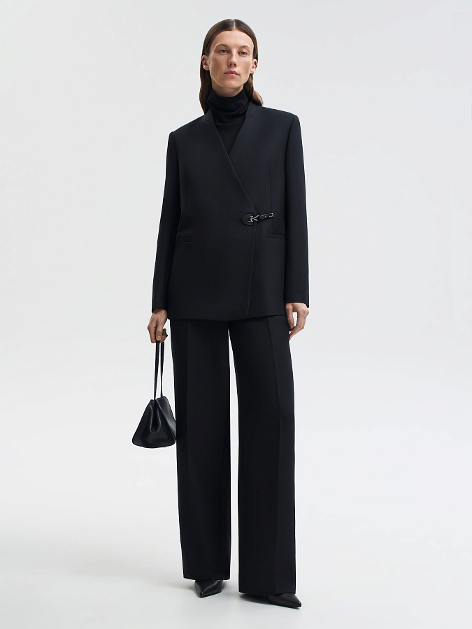 LSWN-122055 Жакет (черный, S)