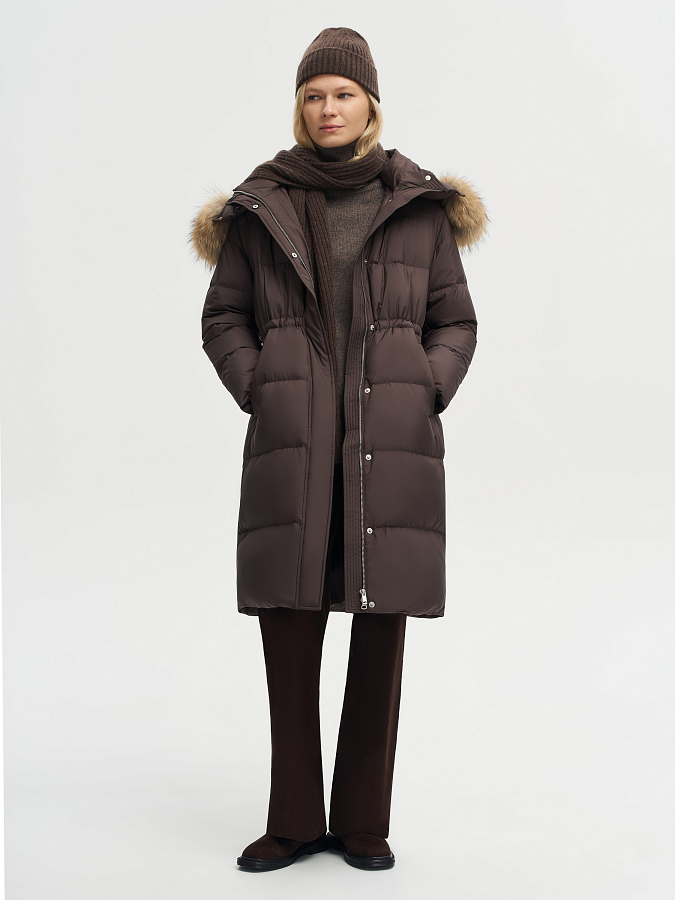 LSWN-052025 Куртка (темно-коричневый, M)