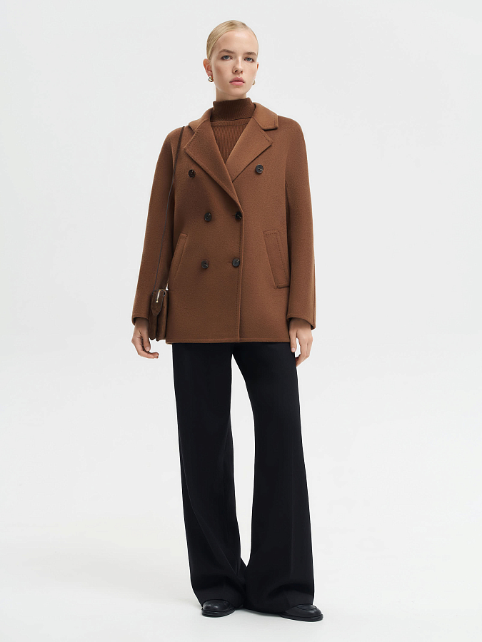 LSWN-042023 Пальто (карамель, XS)