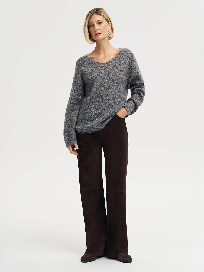 LSWN-342028 Джемпер (серый, M)