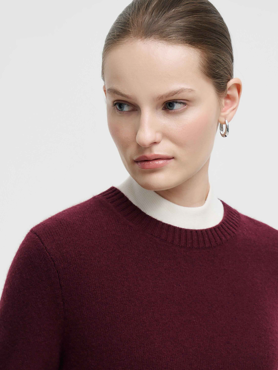 Джемпер из шерсти с кашемиром