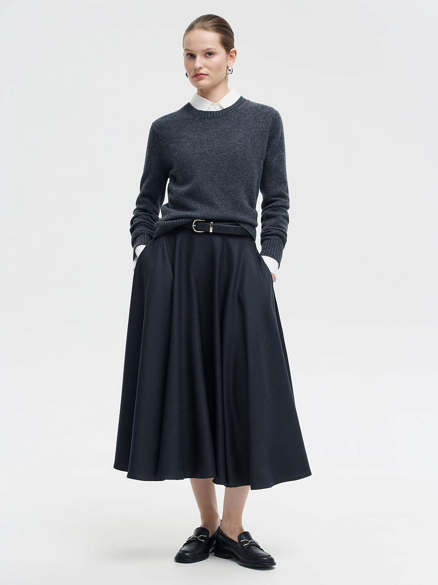 Джемпер из шерсти с кашемиром