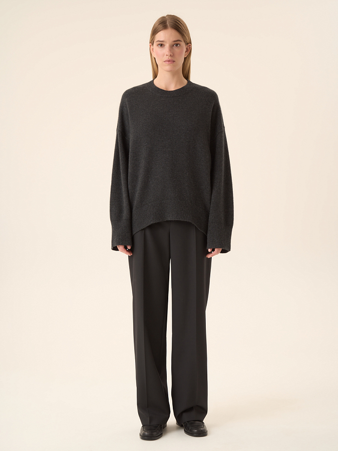 LWWS-342045 Джемпер (темно-серый, S)