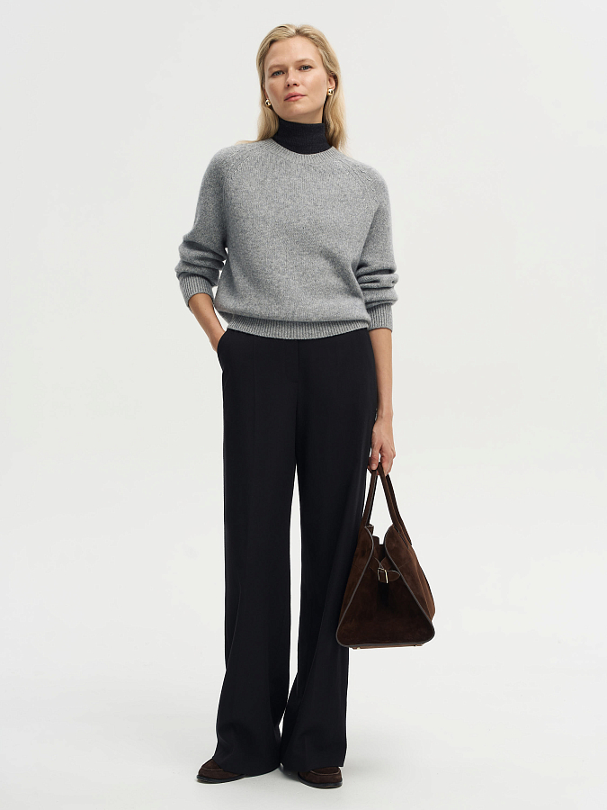 LSWN-342069 Джемпер (серый, S)