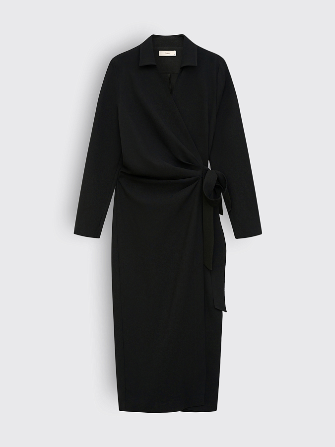 LSWN-022030 Платье (черный, XS)