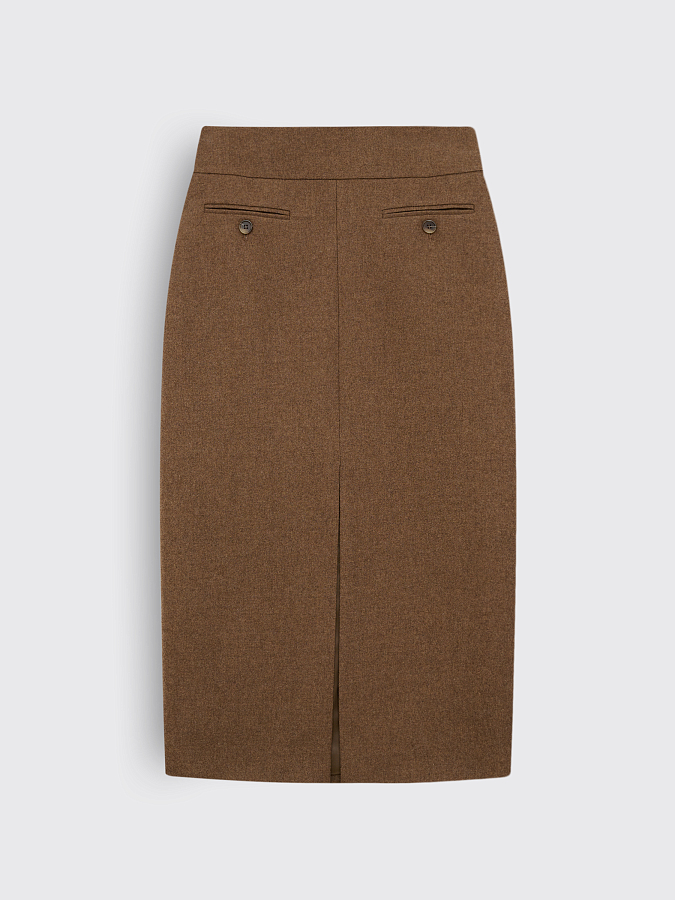 LSWN-032037 Юбка (коричневый, XS)