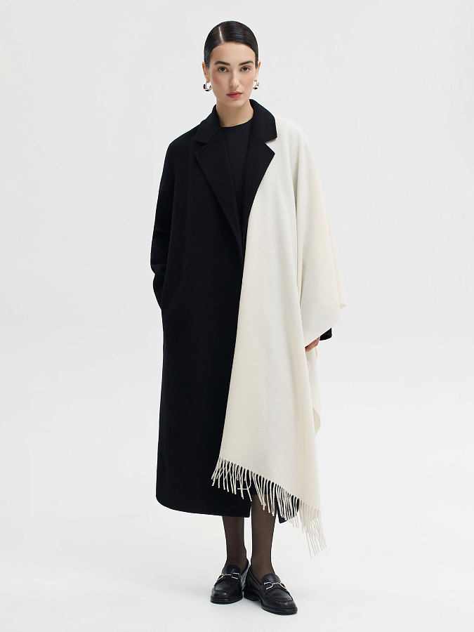 LSWN-182013 Шарф (белый, S)