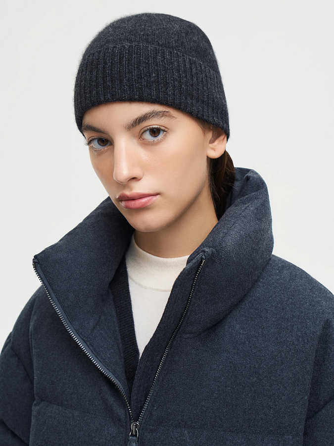 LSWN-692005 Шапка (темно-серый, S)