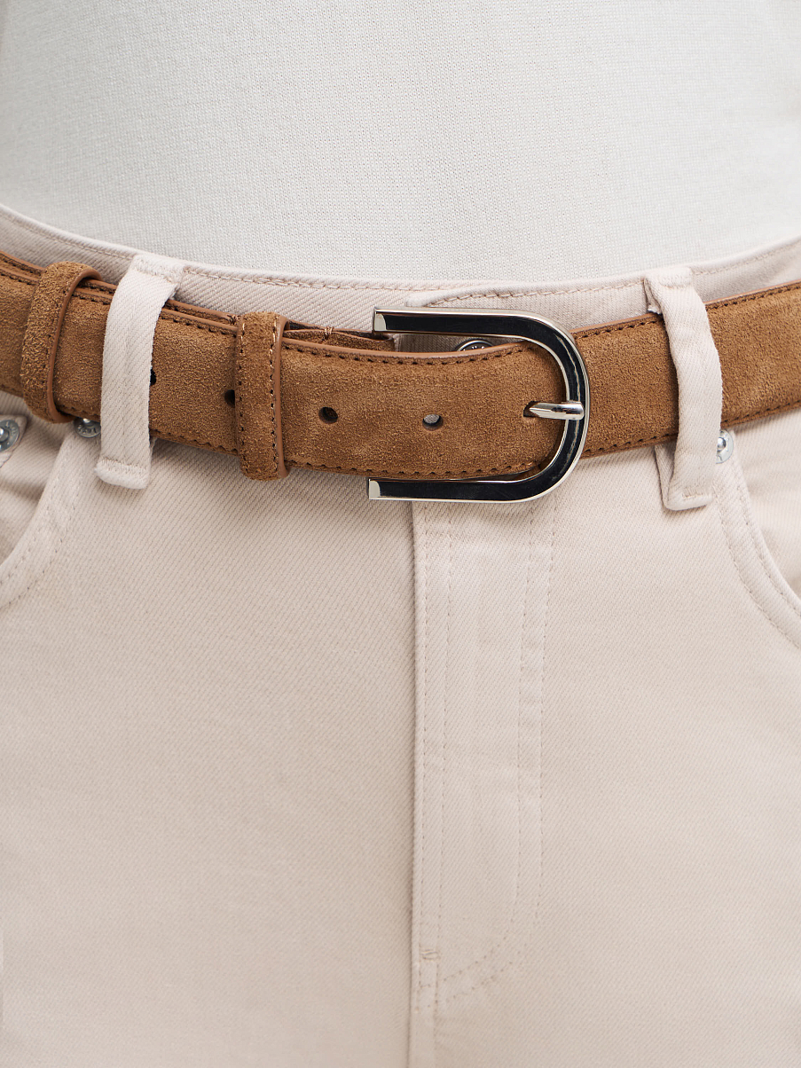 Ремень из замши