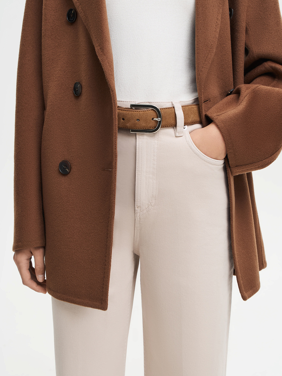 Ремень из замши