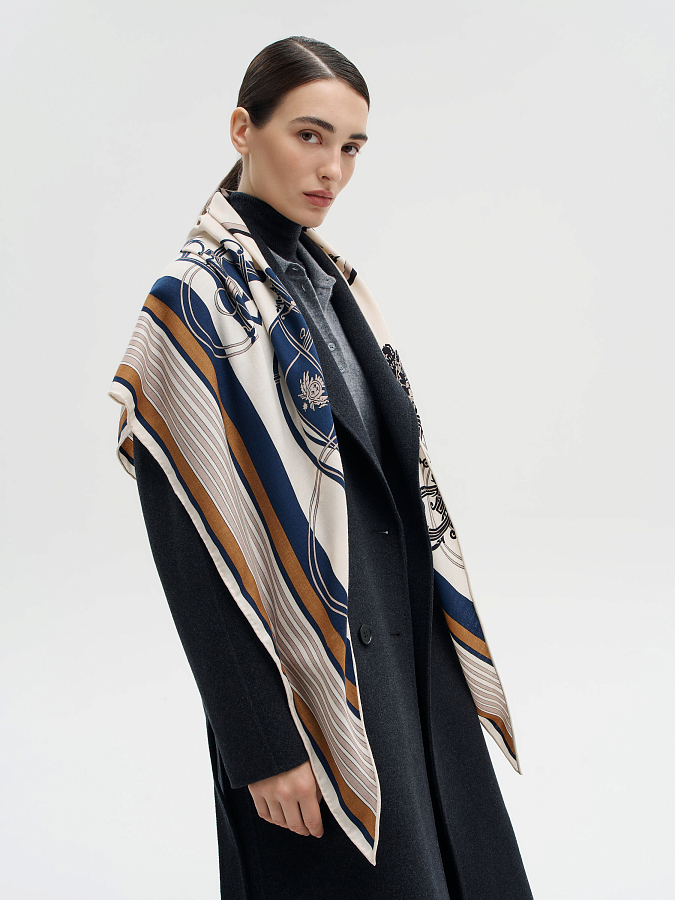 LSWN-432012 Платок (белый, S)