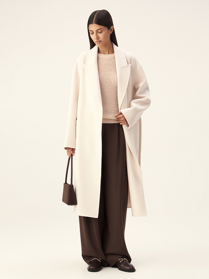 LWWS-042010 Пальто (светло-бежевый, XS)