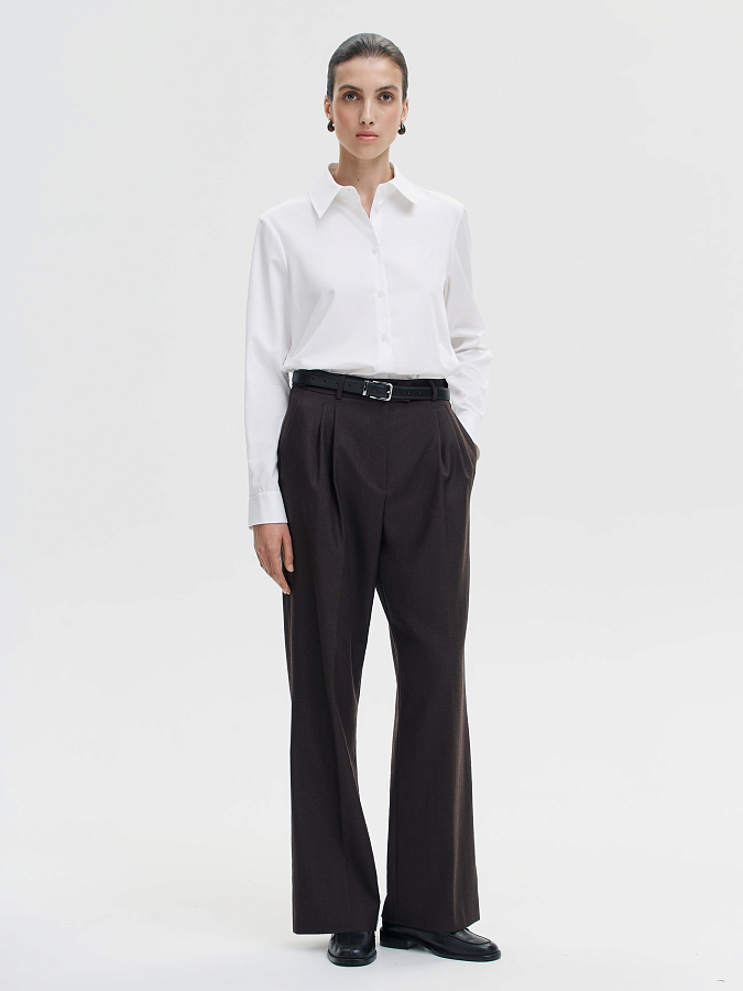 LSWN-102007 Рубашка (белый, M)