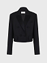 Двубортный укороченный жакет