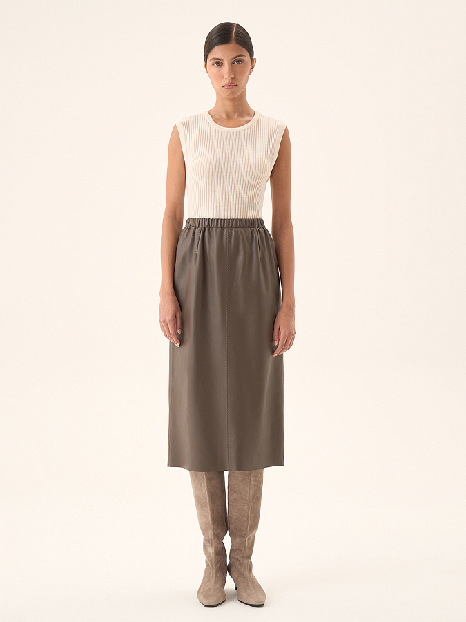 LWWS-032004 Юбка (бежевый, S)