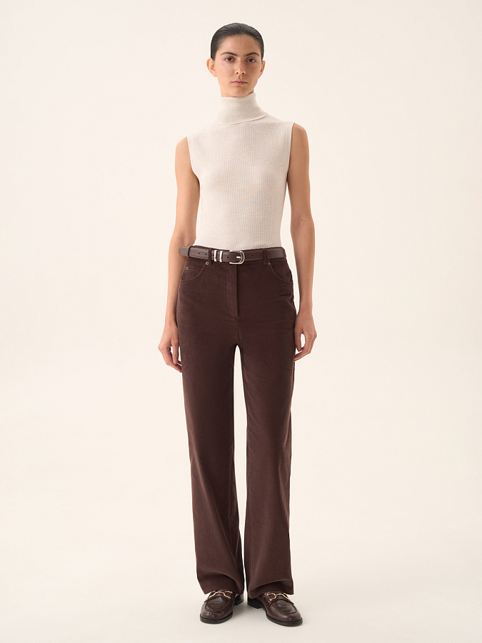 LWWS-612003 Водолазка трикотажная (белый, S)