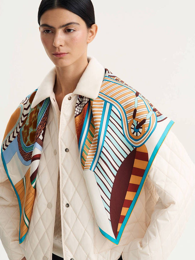 LSSL-182002 Платок (голубой, S)