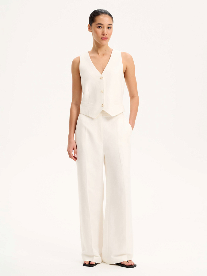 LSSL-152007 Жилетка (кремовый, M)