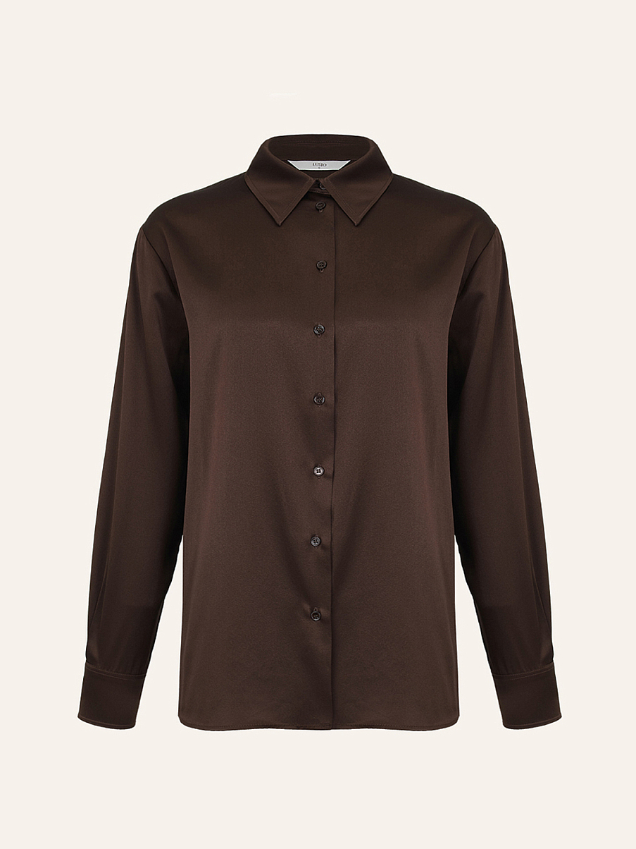 Рубашка из 100% шелка