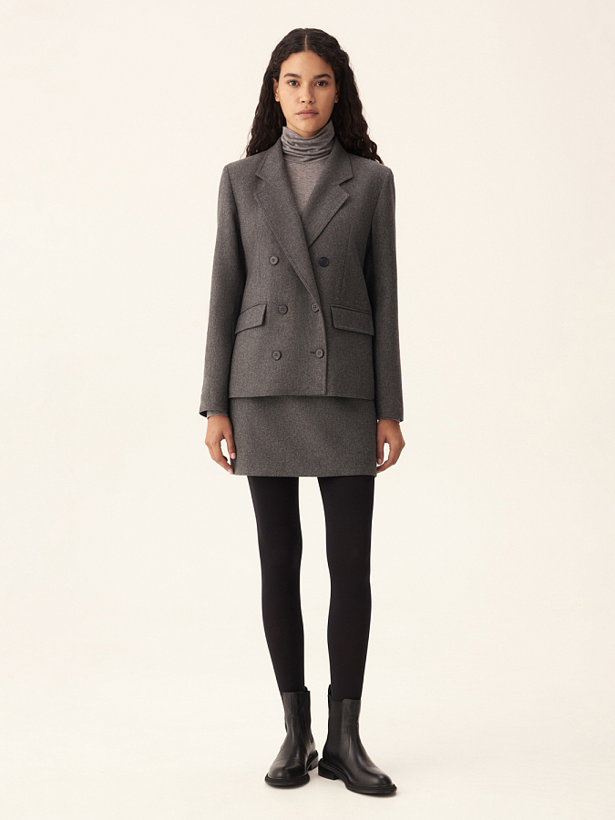 LWWS-122011 Жакет (темно-серый, M)