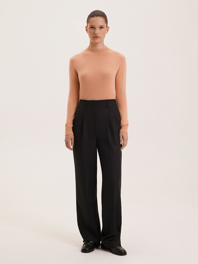 LWWS-342004 Джемпер (персиковый, XS)