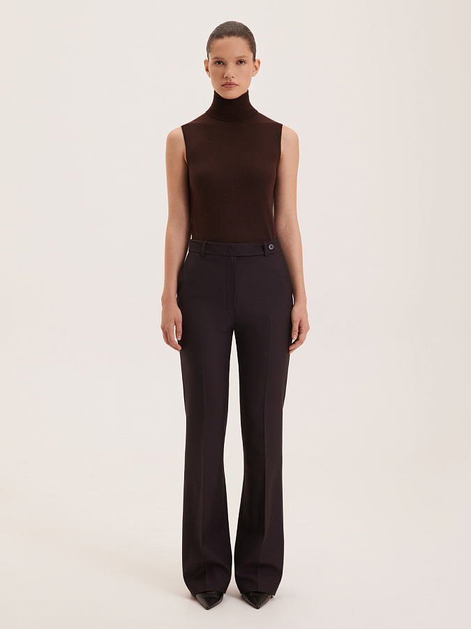 LWWS-612002 Водолазка трикотажная (коричневый, L)