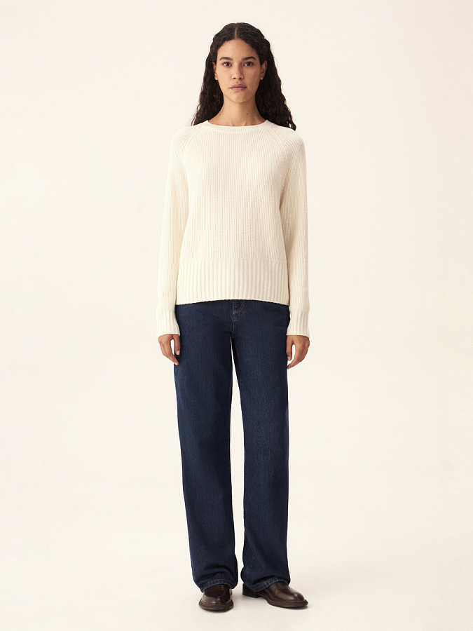 LWWS-342033 Джемпер (белый, L)