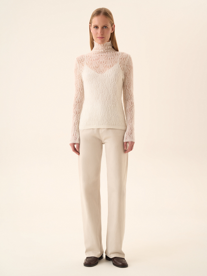 LWWS-342048 Джемпер (белый, S)