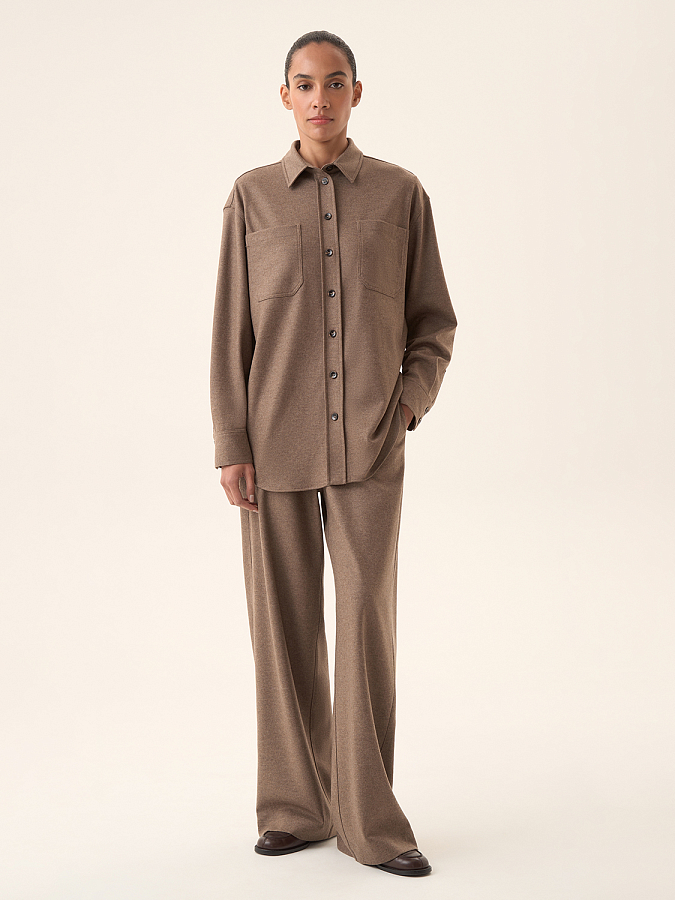 LWWS-102003 Рубашка (бежевый, L)