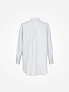 Льняная рубашка оверсайз в полоску