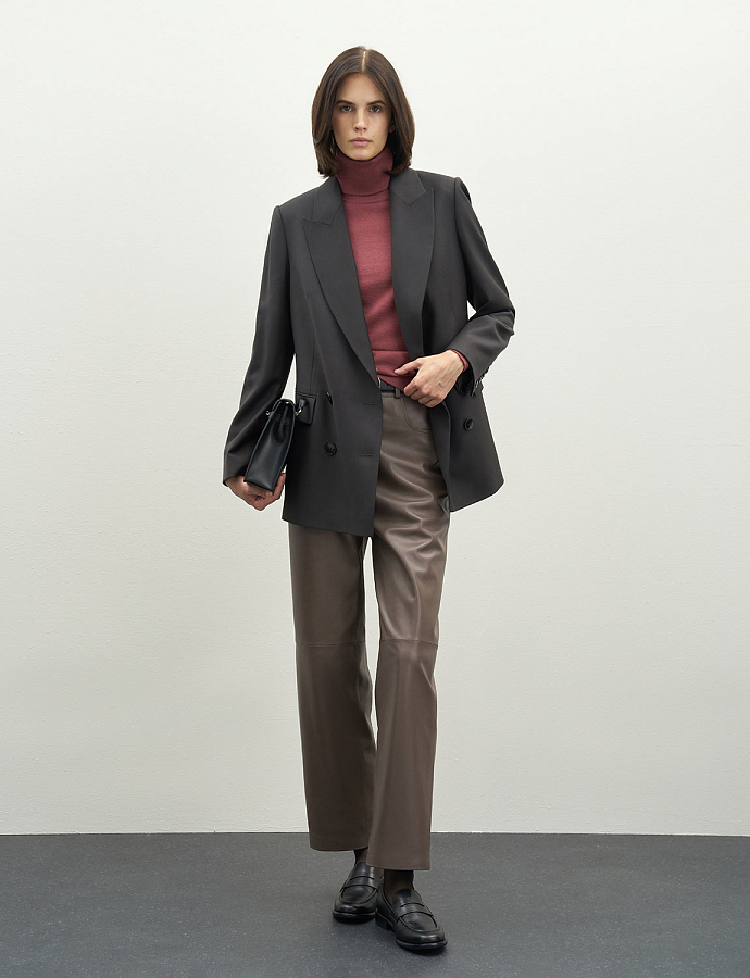 LSCH-610012 Водолазка (бордовый, M)