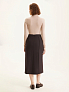 Юбка миди со складками