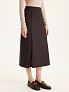 Юбка миди со складками