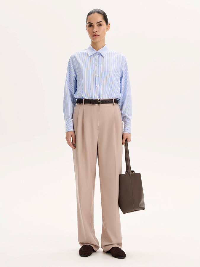 LSSL-132046 Брюки (бежевый, XS)