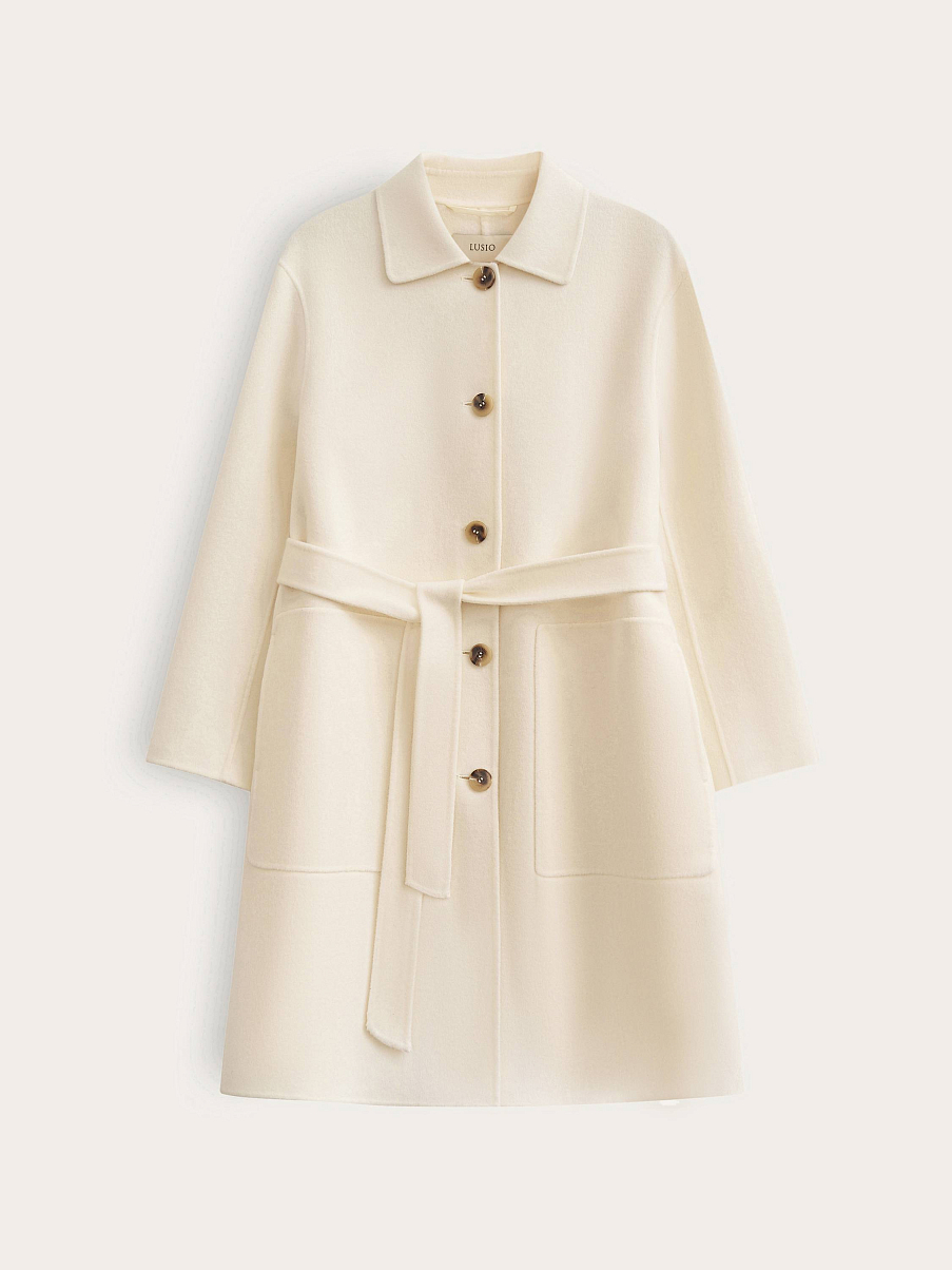 Пальто из шерсти мериноса