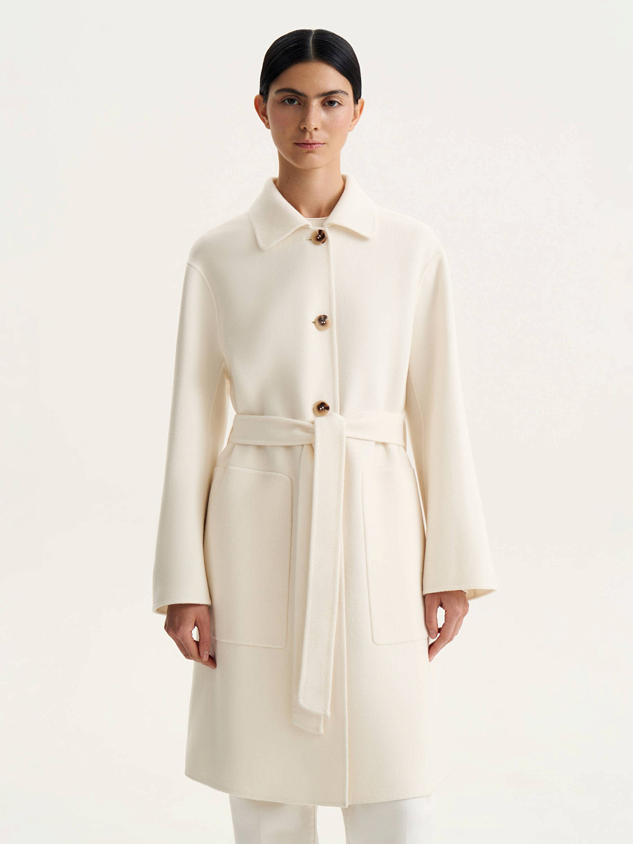 Пальто из шерсти мериноса