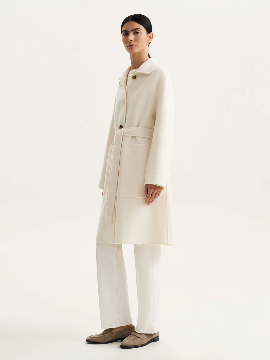 Пальто из шерсти мериноса