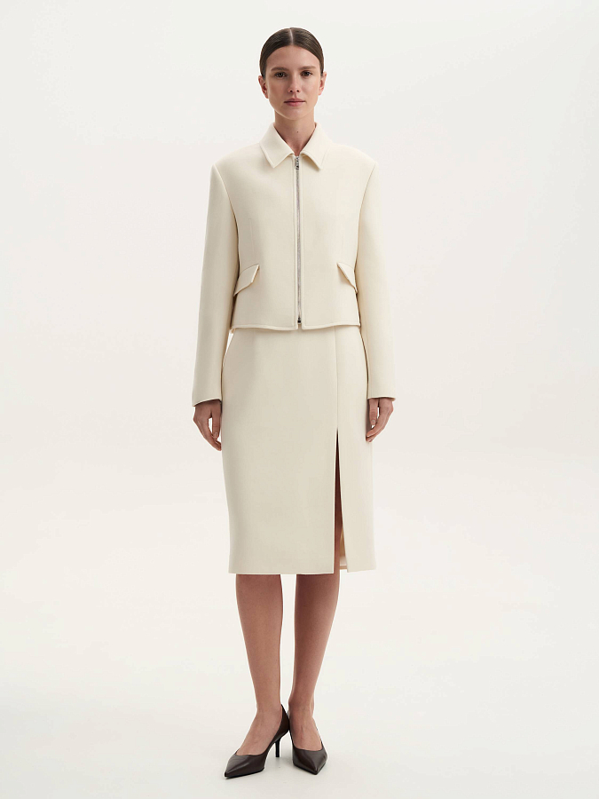 LSSL-122011 Жакет (кремовый, XS)