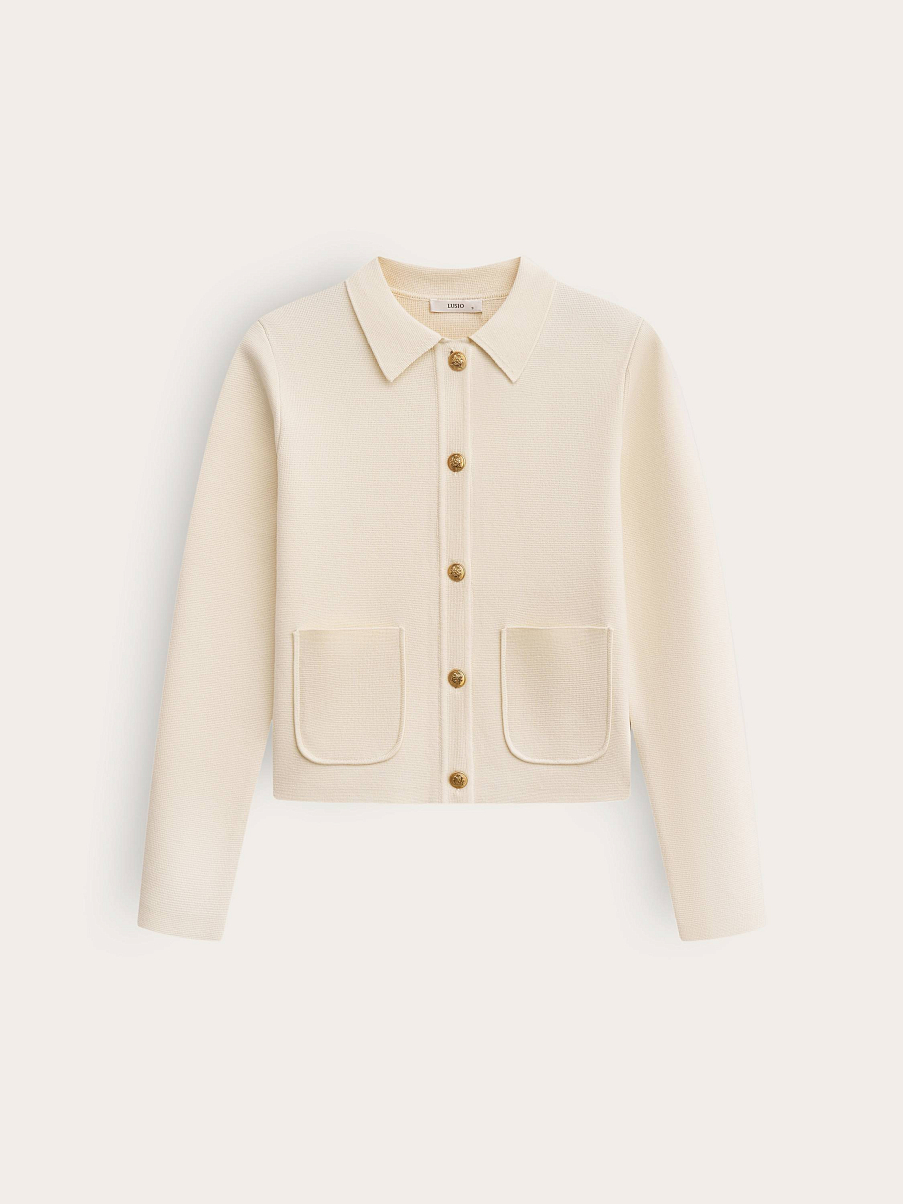 Жакет трикотажный